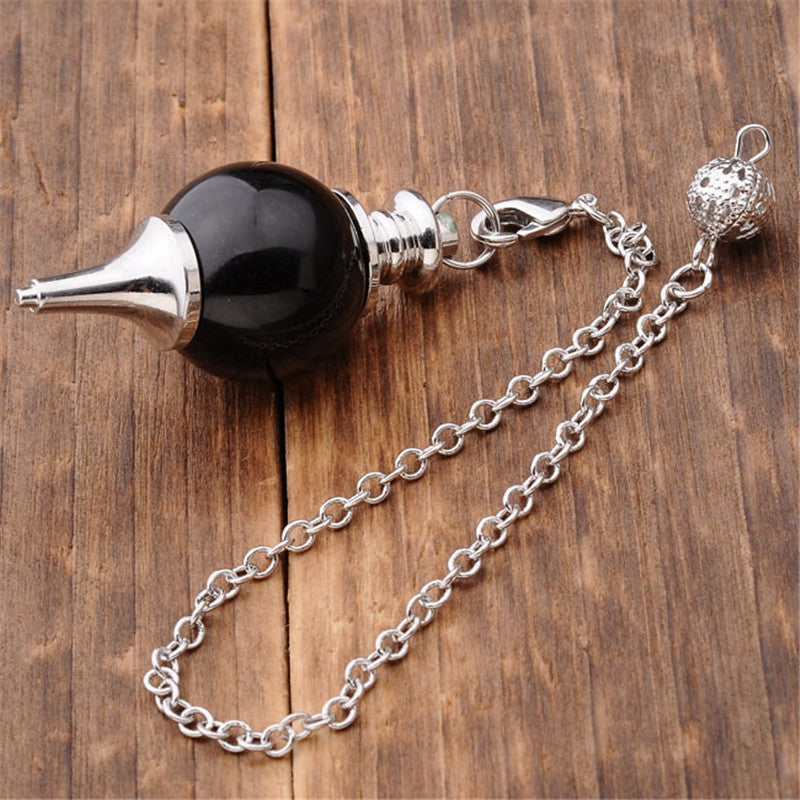 Pink Crystal Pendulum Pendant Spiritual Decoration Car Hanging Crystal Pendant Jewelry