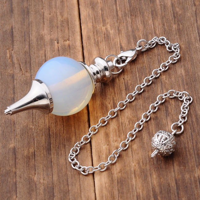 Pink Crystal Pendulum Pendant Spiritual Decoration Car Hanging Crystal Pendant Jewelry